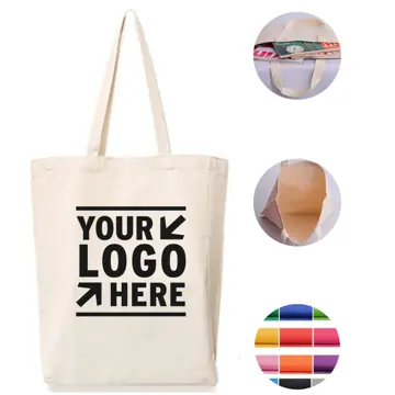 Eco-Friendly Large Canvas Tote Bag