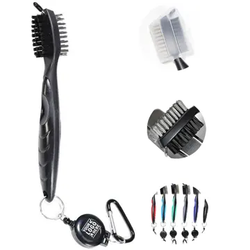 Compact Golf Club and Shoe Cleaner Tool