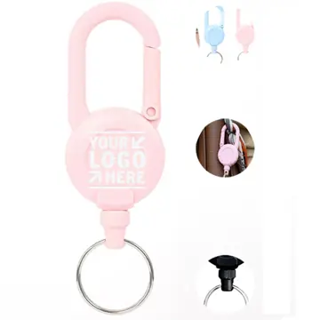Retractable Multi-Function Keychain