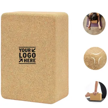 Eco-Friendly Cork Yoga Support Blocks