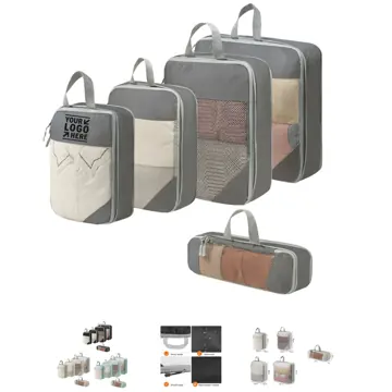 5-Piece Travel Packing Organizer Set
