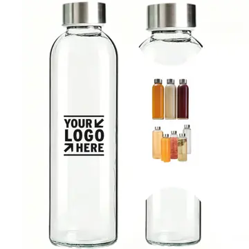 Premium Glass Beverage Container