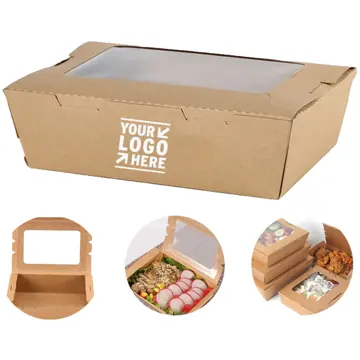 Eco-Friendly Kraft Food Container