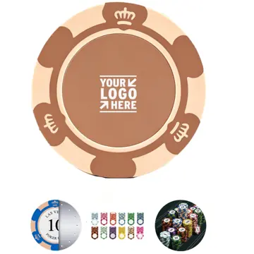 Premium Dual-Sided Ceramic Gaming Token