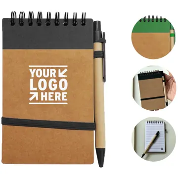 Classic Kraft Spiral Notebook Collection