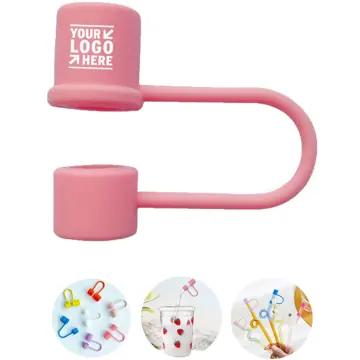 Flexible Silicone Straw Protector