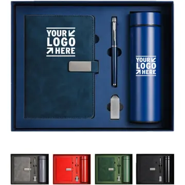 Executive A5 Leather Journal Set