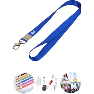 Customizable Multicolor Lanyard Set