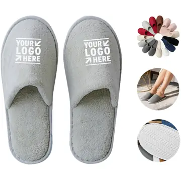 Luxury Hotel Velvet Guest Slippers