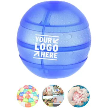 Reusable Dual-Chamber Water-Filled Silicone Play Ball