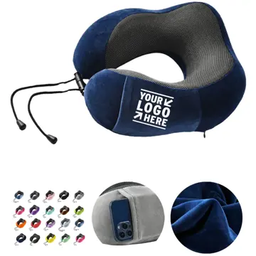 Comfort Travel Neck Pillow with Blanket