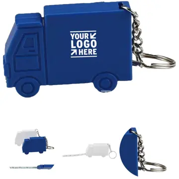 Compact Silicone Measuring Tool with Key Attachment