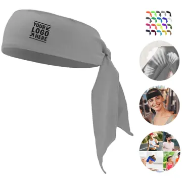 Vibrant Sweat-Wicking Athletic Headbands