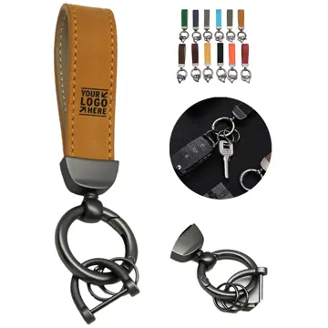 Elegant Leather Key Holder