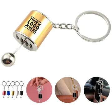 Dynamic Gear Fidget Keychain