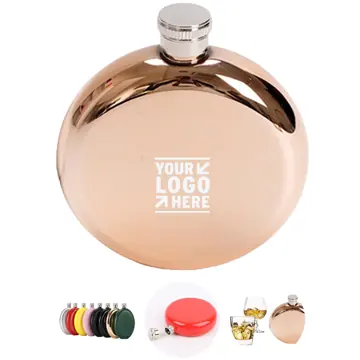 Compact Stainless Steel Travel Flask