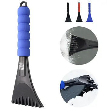 Compact Foam Grip Ice Scraper