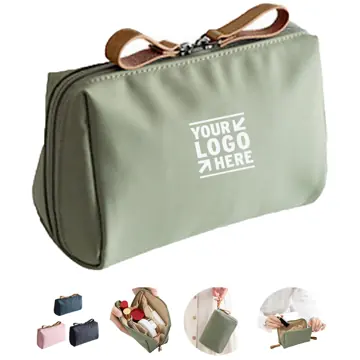Compact Travel Cosmetics Organizer
