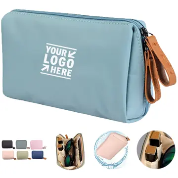 Compact Cosmetic Organizer Pouch
