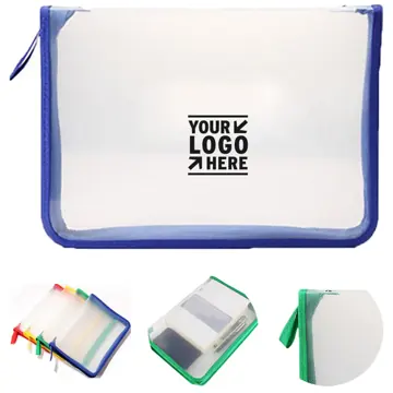 Clear Secure Document Pouch