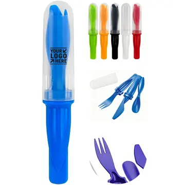 Compact Travel Cutlery Set