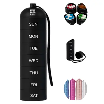 Compact Sealed Pill Organizer
