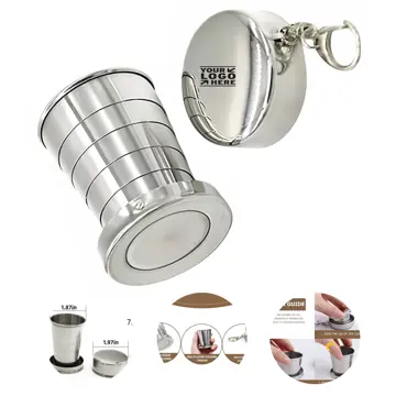 Compact Steel Travel Cup