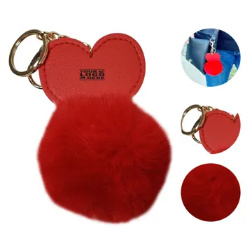 Cozy Heart Keychain