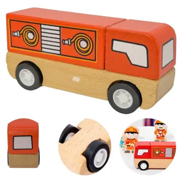 Classic Wooden Fire Engine