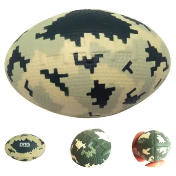 Digital Camo Football Stress Ball