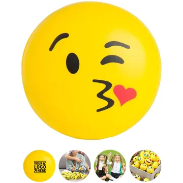 Emoji Kiss Squishy Stress Ball
