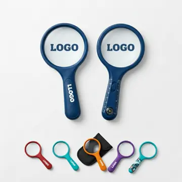 Colorful Handheld 3x Magnifying Lens for Reading